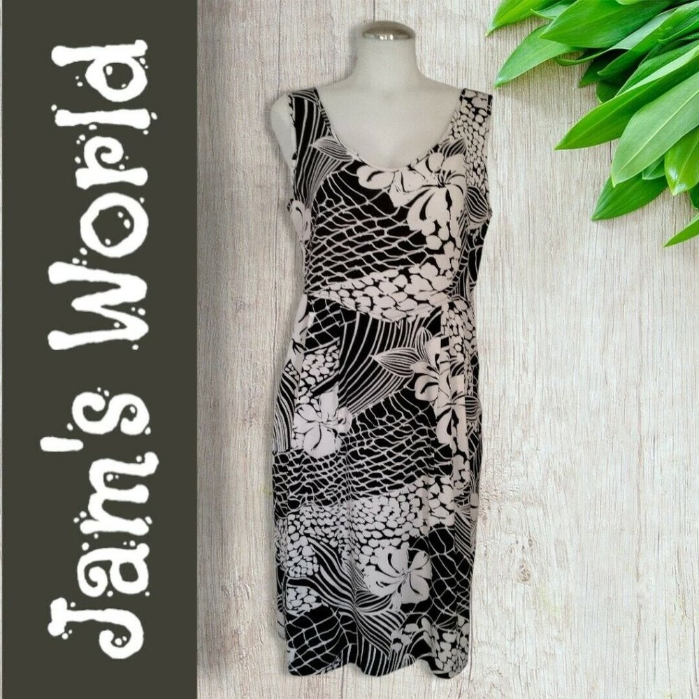 Jam's World 50th Aniversary HIBISCUS WALK Women's Dress Size Small